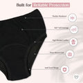 4 Layered Leak Proof Period Panty for Heavy Flow